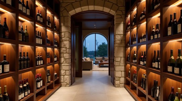 Aménager une cave à vin de 50 bouteilles : allier élégance, technologie et convivialité