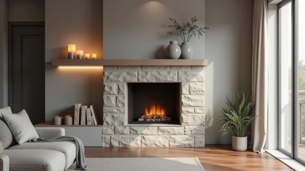 Optimiser votre espace avec une cheminée décorative moderne